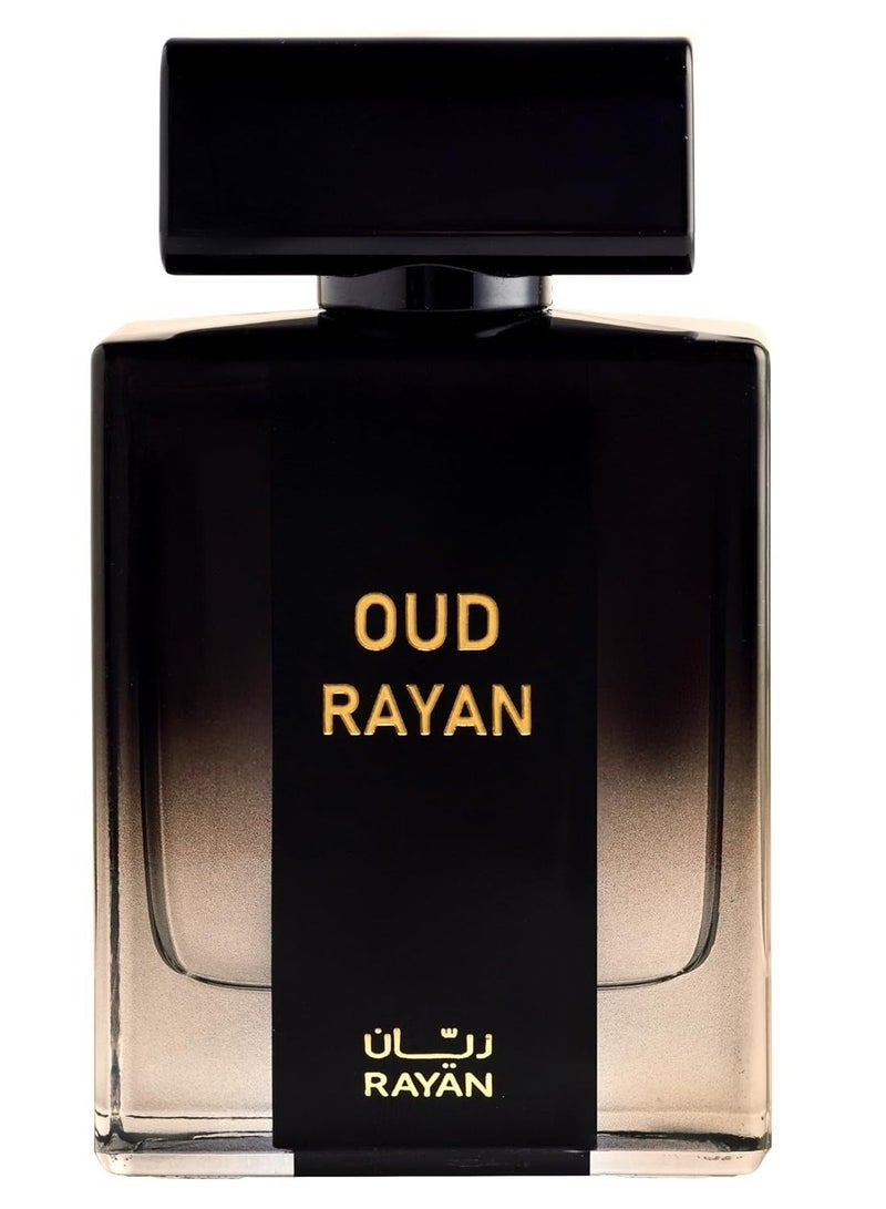 RAYAN Modern Oud Perfume for Men - Long Lasting Arabian Eau De Parfum, 100mL (3.4 Fl oz), Men Perfume with Oud, Sandalwood, Grapefruit, Cardamom & Lavender, Ideal Gift for Him for Ramadan & Eid - Image 1